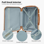 LONG VACATION 6 Piece ABS+PC Hardshell Luggage Set - Image 4