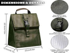 Insulated Foldable Lunch Bag- Lightweight Portable - Image 3