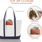 CB STATION Medium Classic Canvas Tote Bag - Image 2