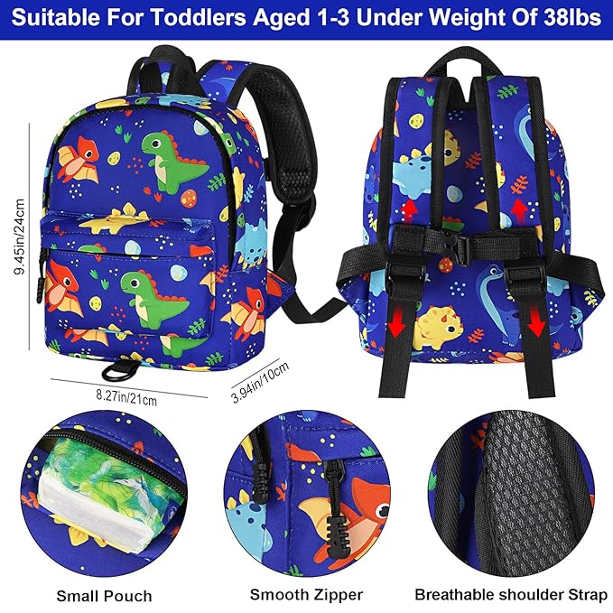 Accmor Toddler Backpack Leash Harness, Cute Kids Backpack - Image 2