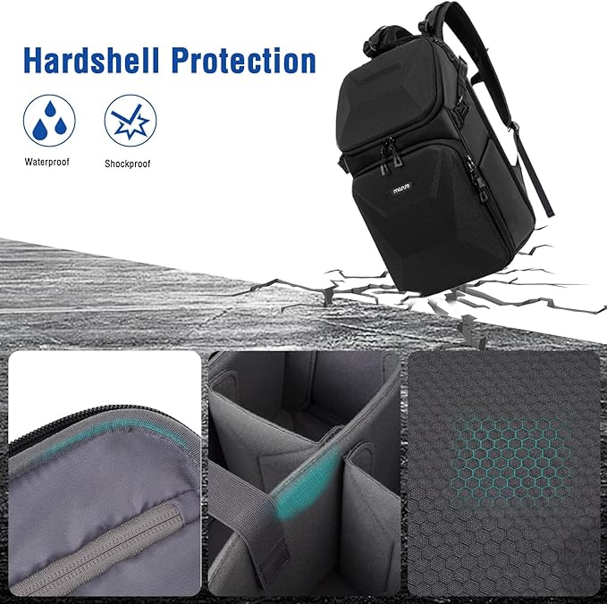 MOSISO Camera Backpack, DSLR Camera Bag - Image 6