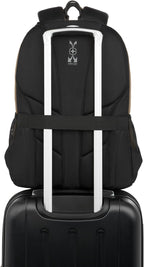 SwissGear Cecil 5505 Laptop Backpack, Pastel Brown/Black - Image 7