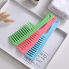 Wide Tooth comb, Large Detangling Comb for Women and Men, Durable Styling Brush for Curly, Long, Wet Hair Types - Professional Hair Care.