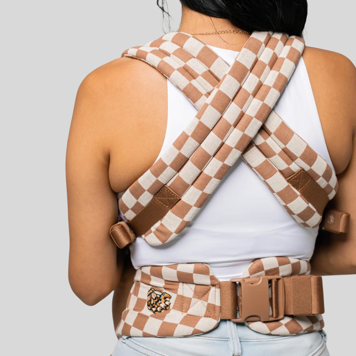 Monarch Ergonomic Baby Carrier (Mocha Check)