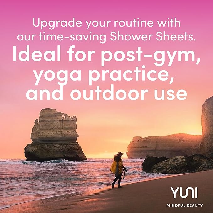 YUNI Beauty Large Body Wipes Soft Moist Showerless Wipe, Cleanse & Deodorize - Image 4