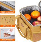 Lifewit Medium Lunch Bag Insulated Lunch Box Soft Cooler Cooling Tote - Image 5