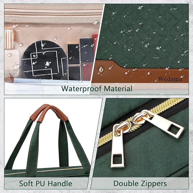Wedama Toiletry Bag for Women, Hanging Travel Toiletry Bag - Image 6