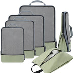 BAGAIL 4 Set/6 Set/8 Set Compression Packing Cubes Travel Accessories by BAGAIL