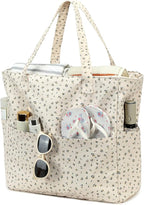 LEDAOU Beach Bag Waterproof Sandproof Women Tote Bag Pool Bag - Image 9