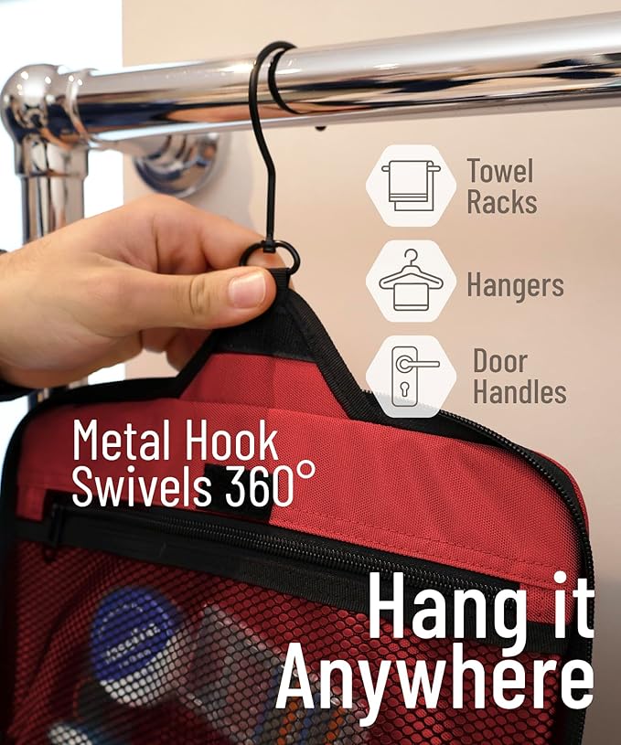 D&D Hanging Travel Toiletry Bag - Image 4