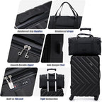 Luggage Sets 3 Piece, Suitcases - Image 3