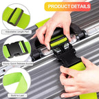 Luggage Straps for Suitcases TSA Approved, Travel Belt Suitcase Belt, Suitcase - Image 6