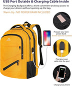 MATEIN 17 Inch Travel Backpack, Water Resistant Commute Work Carryon Bag - Image 4