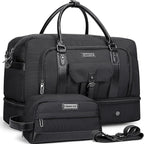 WITZMAN Weekender Bags for Men Women Carry On Duffle Overnight Bag by WITZMAN