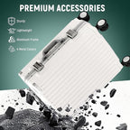 UrbanExplorer 20 Inch Carry On Luggage Aluminum Frame Airline Approved - Image 6