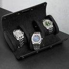 MOZSLY Watch Roll Travel Case 3 Slots Portable Box - Image 9