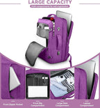 60L Carry On Backpack, Extra Large Laptop Backpack, Big Capacity Travel Backpack - Image 9
