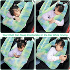 Travel Pillow, Travel Pillow for Kids, Sleeper Hold Pillow Travel, Removable - Image 6