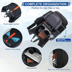 FIORETTO 10L Hiking Backpack for Women Men Mini Packable Backpack Lightweight - Image 3