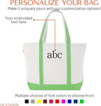 CB STATION Medium Classic Canvas Tote Bag - Image 5