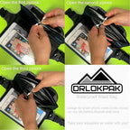 DRLOKPAK Waterproof Waist Bag Pouch Fanny Pack Bum Bag - Image 7