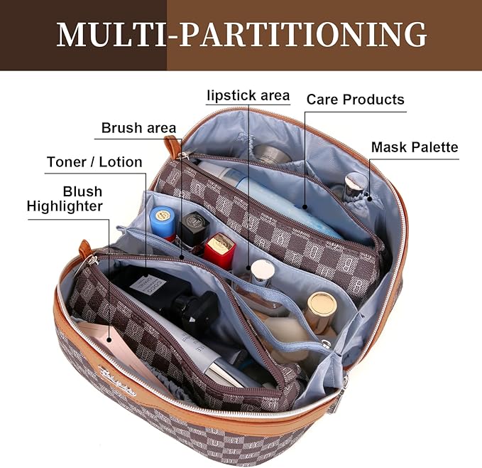 BOYATU Travel Makeup Bag Cosmetic Bags - Image 6
