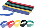 120PCS 6 Inch Cable Ties Reusable Multi-Purpose Wire Ties Cord Organizer by SyncYourLifeWithMVYC