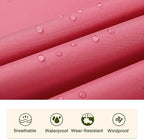 SaphiRose Unisex Rain Poncho Raincoat Hooded - Image 5