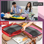 5 Pcs Packing Cubes for Suitcase Large Travel Cubes Carry on Luggage Organizer - Image 5