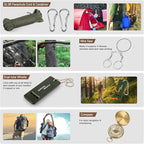 238Pcs Emergency Survival Kit and First Aid Kit, Professional Survival Gear Tool - Image 7