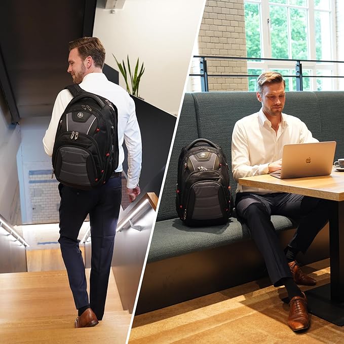 Swissdigital Design Men's Laptop Backpack - Image 2