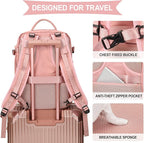 coowoz Large Travel Backpack For Women Men, Carry On Backpack, Hiking Backpack - Image 6