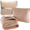 BlueHills Premium Soft Travel Blanket Pillow Airplane Blanket Packed in Soft by BlueHills