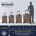 Explore Land Travel Luggage Cover Suitcase Protector Fits 27-30 Inch Case - Image 5
