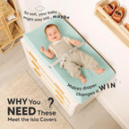 2-Pack Baby Changing Pad Covers - Image 2