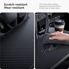 YONZEE 2-in-1 Car Steering Wheel Desk Tray & Car Seat Gap Filler Organizer – - Image 8