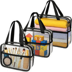 XEWEA Large Small Clear Travel Toiletry Bags by XEWEA