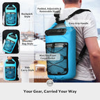 STOVER 5/10/25/30/40/55L Waterproof Backpack- Floating Dry Bag - Image 3