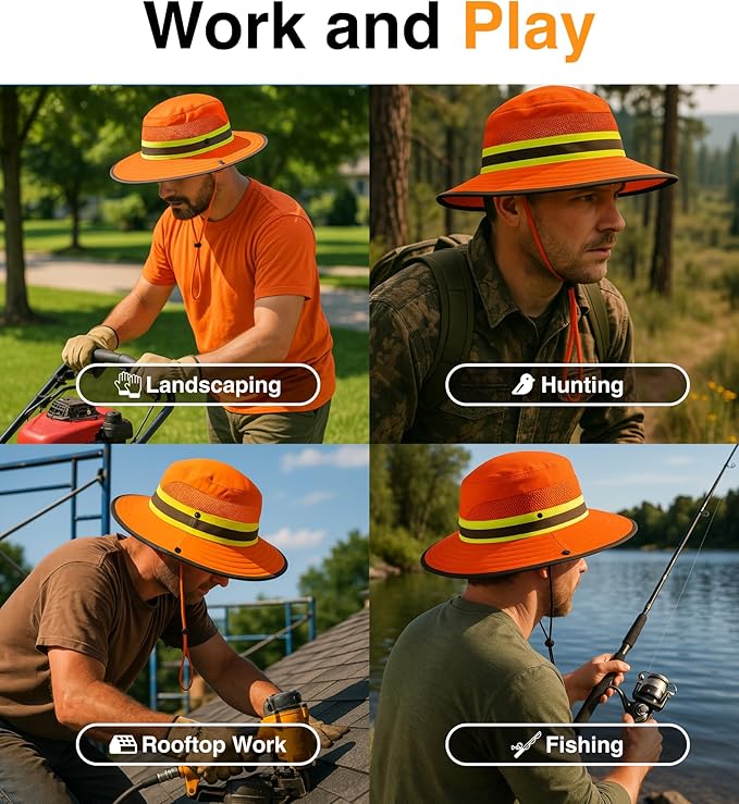 GearTOP Safari Sun Hat for Men and Sun Hats for Women UV Protection UPF 50+ - Image 4