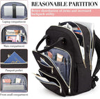 Laptop Backpack for Women Men, School Backpacks for Teens Girls Boys, 17.3 Inch - Image 2
