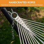 Lazy Daze Hammocks 11 FT Double Outside Hammock Quick Dry Olefin Fabric Hammock - Image 6