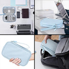 Leather Travel Electronic Organizer - Image 7
