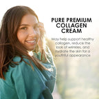 MASON NATURAL Collagen Premium Skin Cream, Women’s Anti,Aging Face & Body Daily Moisturizer for Hydration & Firmness, Pear Scent, 4 oz