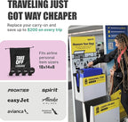 Take OFF Luggage Personal Item 3.0 – 18x14x8 Underseat Carry On - Image 3