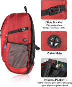 WATERFLY Lightweight Packable Hiking Backpack: 30L Foldable Travel Daypack - Image 4