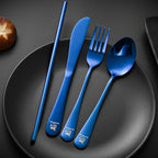Boulder Bee | Travel Utensils Set | Reusable Camping Cutlery Set | Stainless - Image 4