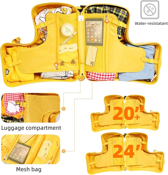 Kids' Lightweight Ride on Luggage - Image 3