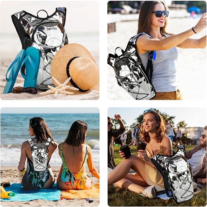 Reflective Hydration Backpack, Hydration Pack - Image 6