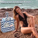 Waterproof Beach Tote Pool Bags - Image 3