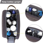 BAGSMART Toiletry Bag for Men, Canvas Travel Toiletry Organizer Dopp Kit - Image 5
